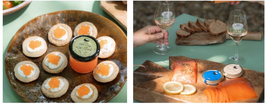 oeufs de truite